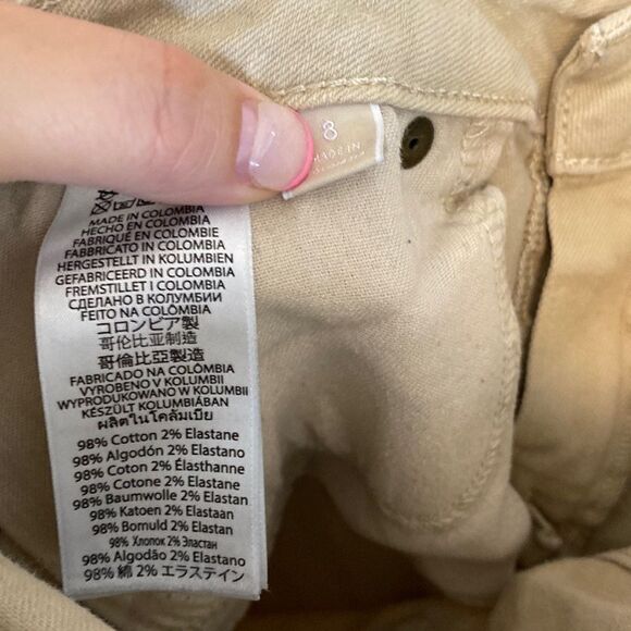 Michael Kors- Tan ankle jeans- Size 8 - Picture 6 of 6